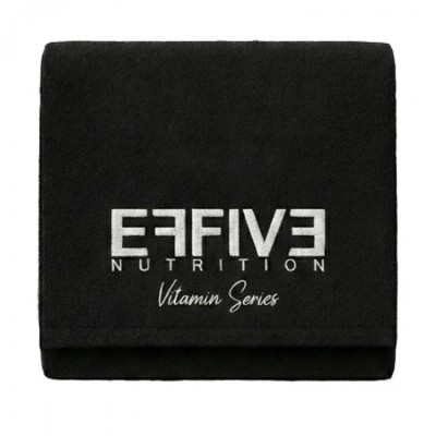EFFİVE NUTRİTİON %100 PAMUK SİYAH HAVLU