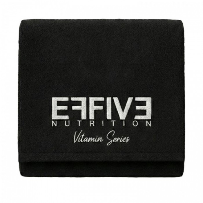 EFFİVE NUTRİTİON %100 PAMUK SİYAH HAVLU